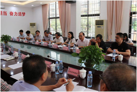 卢献匾率队赴我司领导协调推动产业升级技术刷新项目建设工作